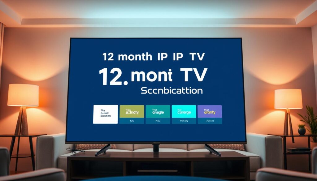 abonnement iptv 12 mois smart tv